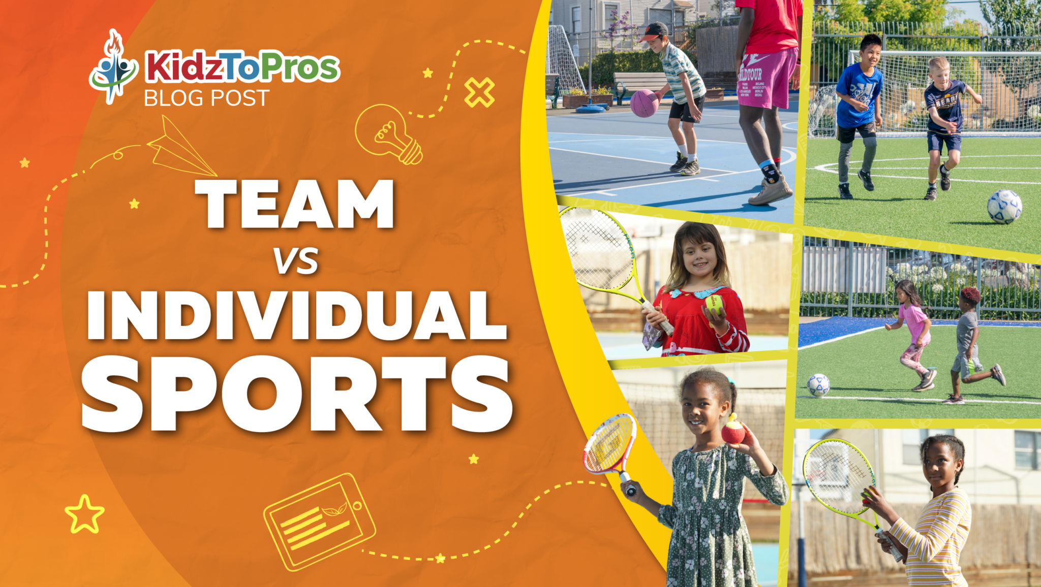 Team vs Individual Sports KidzToPros